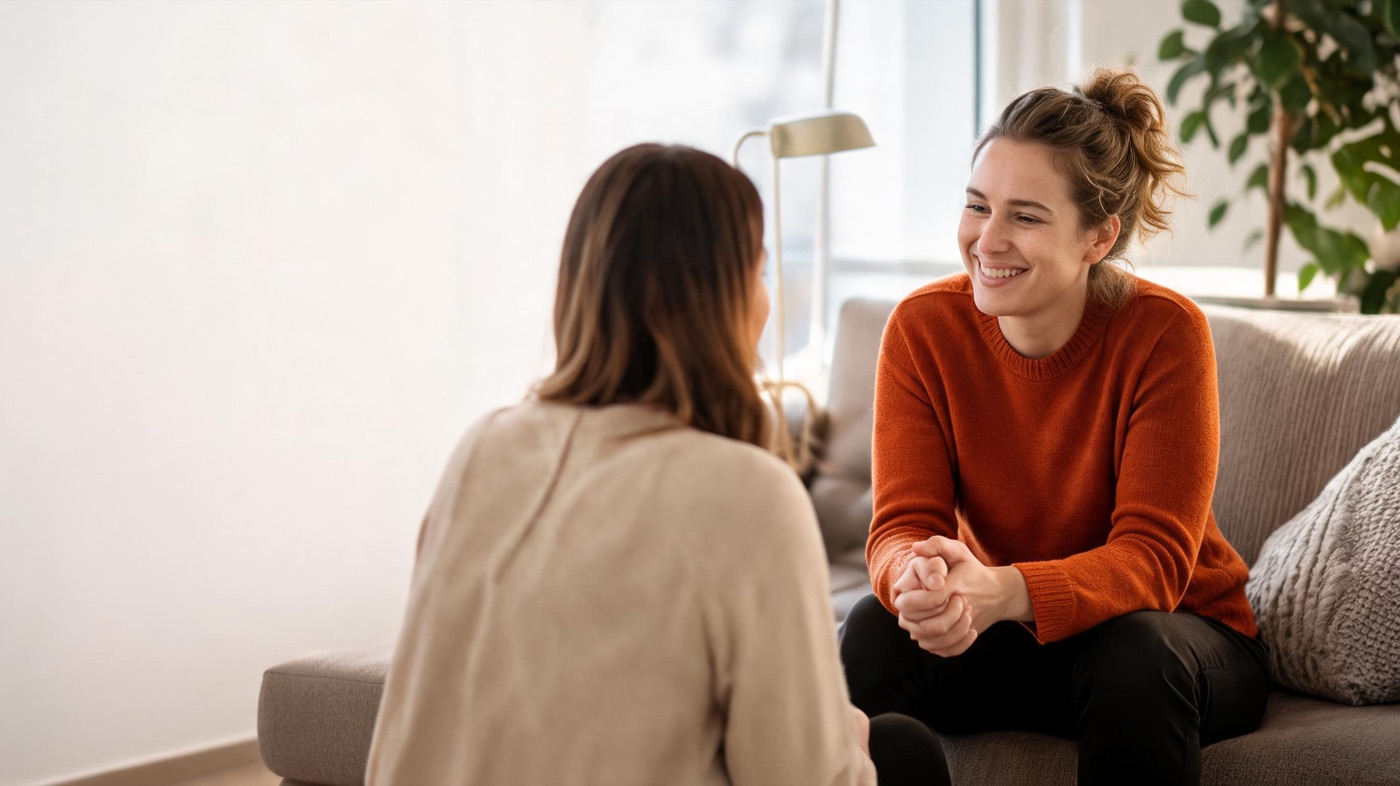 Collega's van Coach-Point in gesprek